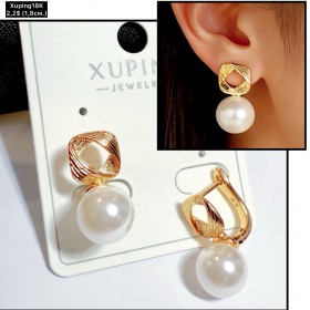 Сережки Xuping золото 18K